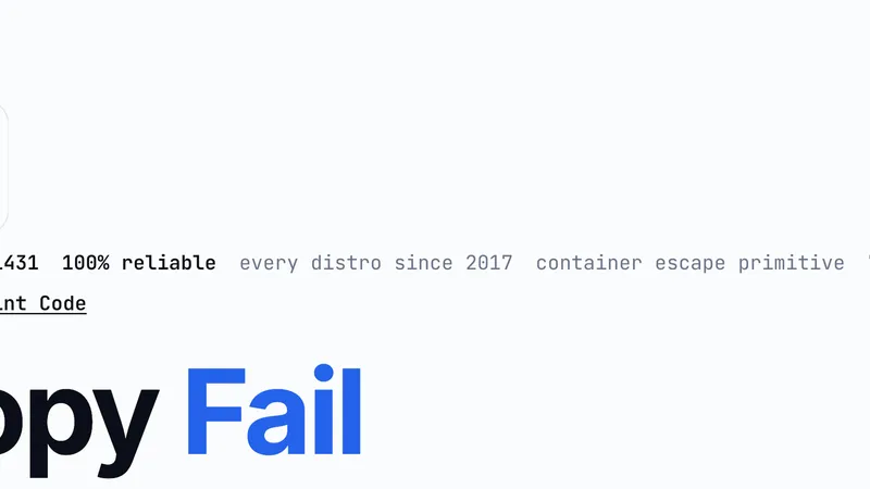 Copy Fail CVE-2026-31431 Linux kernel privilege escalation vulnerability incident response