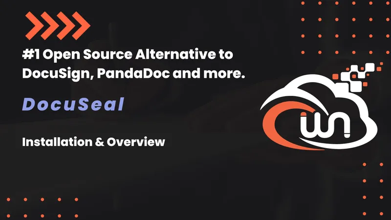 DocuSeal self-hosted document signing dashboard for contracts, NDAs, and digital signature workflows on a private server