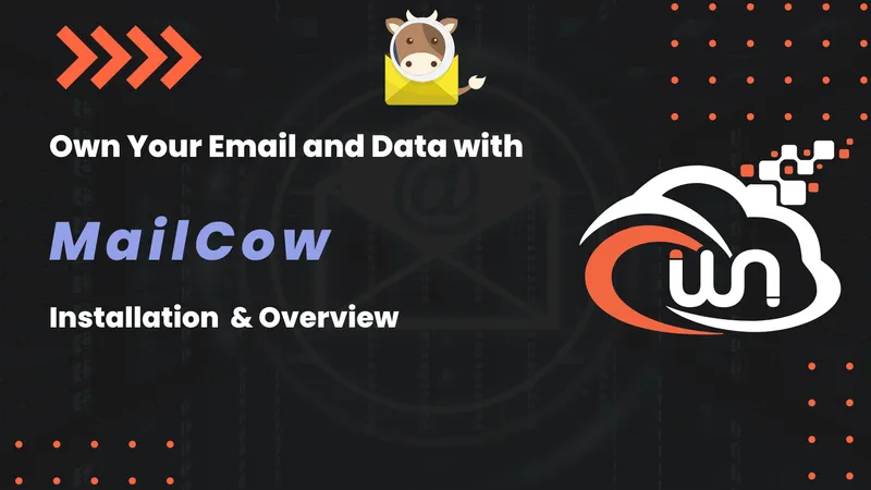 Mailcow self-hosted email server admin dashboard showing SOGo webmail, Rspamd, and Postfix services on a managed cloud VPS
