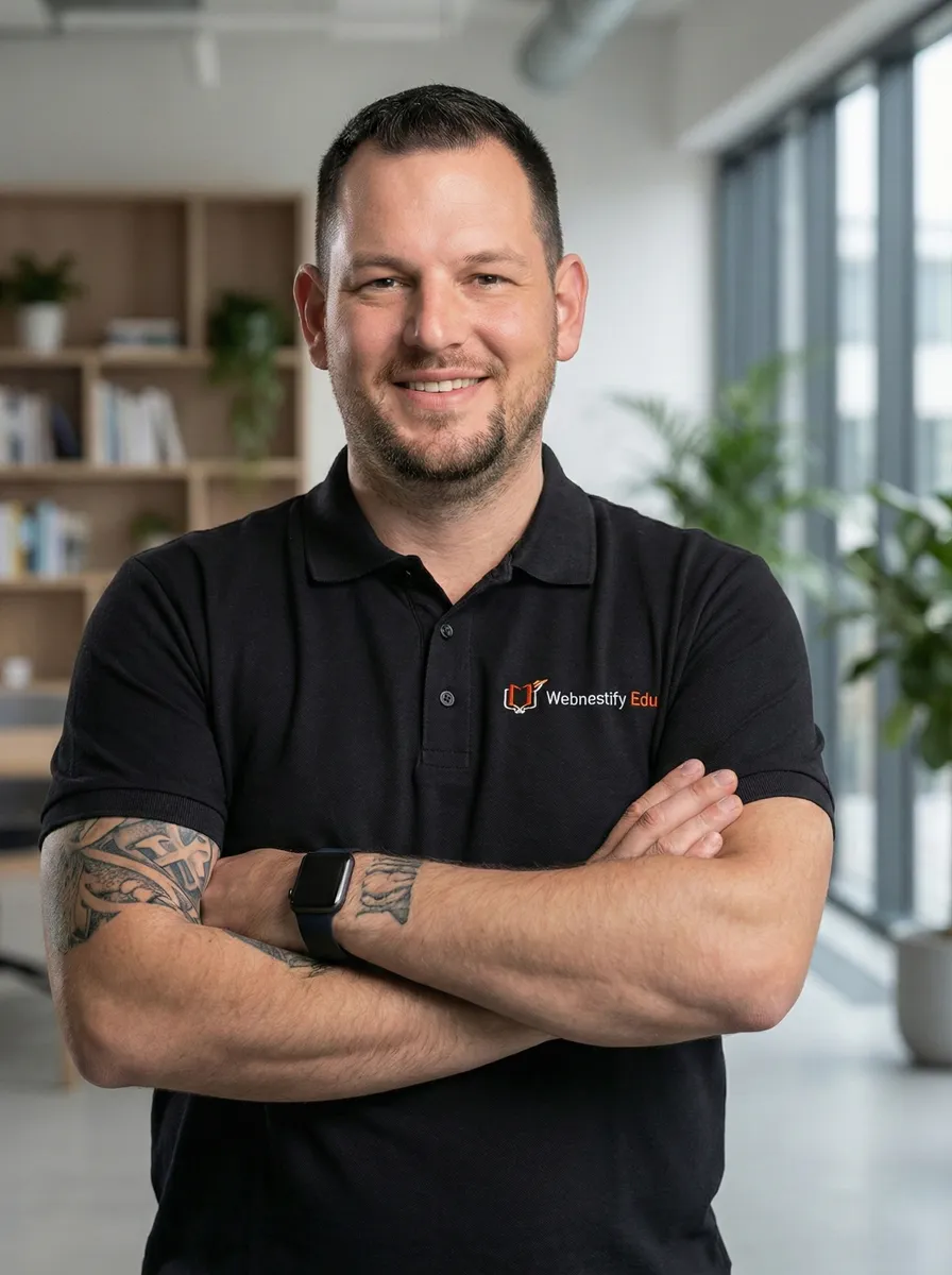 Simon Gajdosik, founder of Webnestify