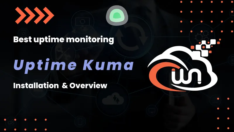 Uptime Kuma self-hosted monitoring dashboard showing service status checks for a managed cloud hosting environment